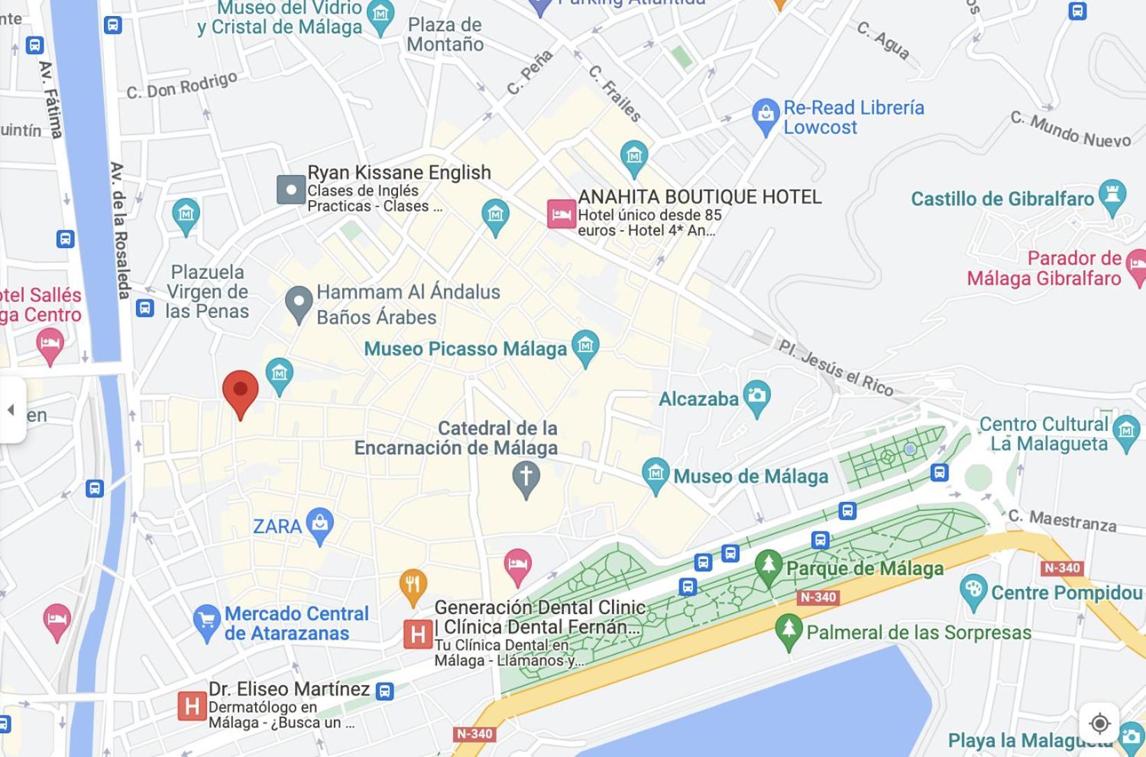 דירות Centro Historico מאלגה מראה חיצוני תמונה